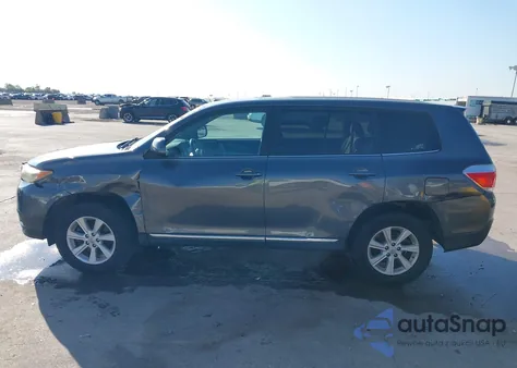2013 Toyota Highlander from USA, damaged, VIN 5TDZA3EH3DS046672